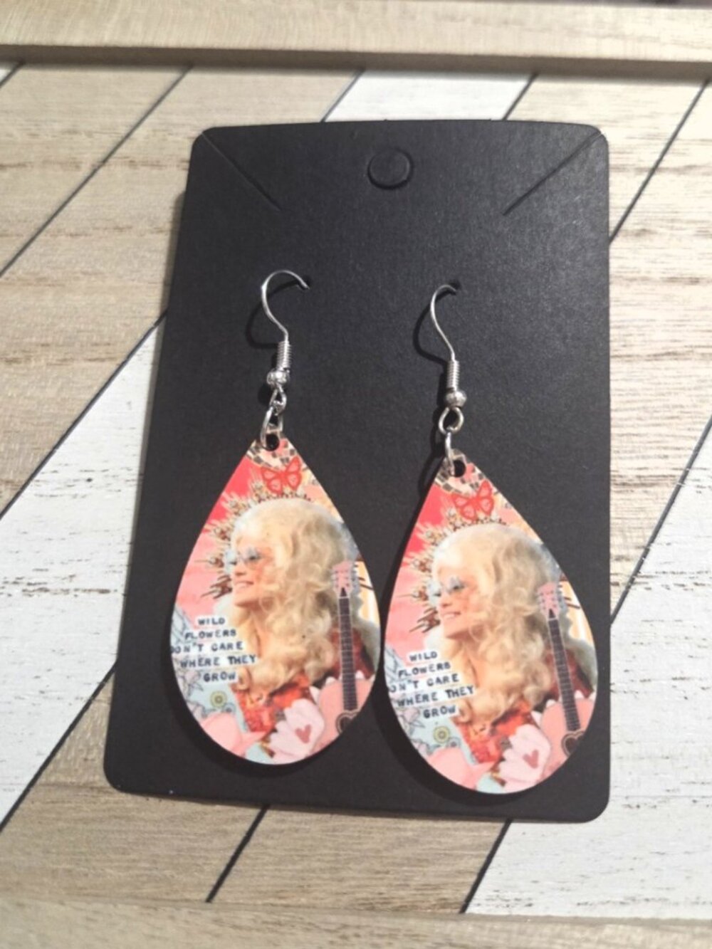 Dolly Parton Earrings: Christmas
